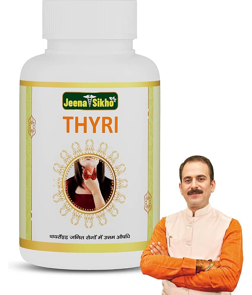Jeena Sikho Thyri | Herbal Supplements For Thyroid Care, 60 Tablets