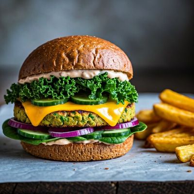 Veg Cheese Burger