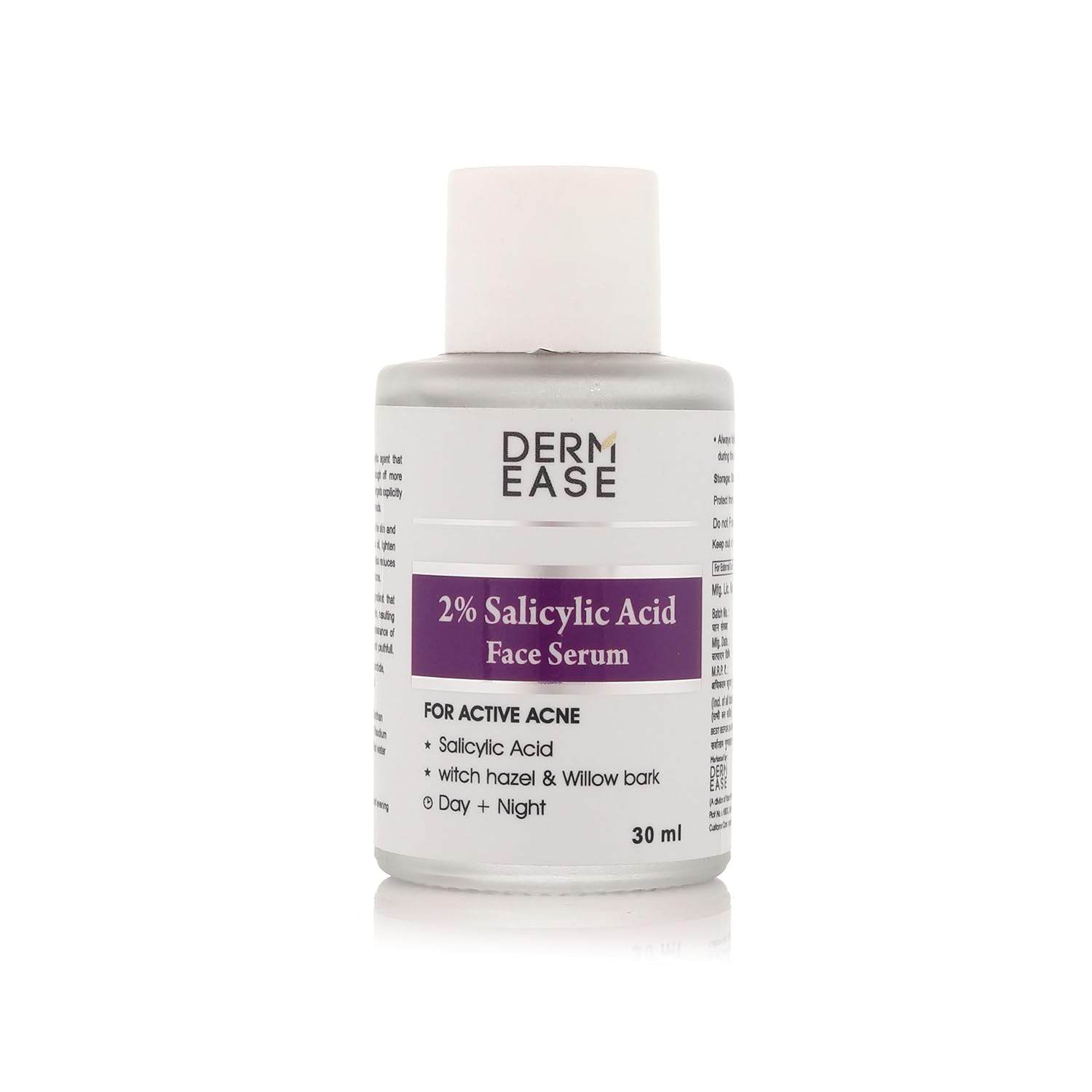 Dermease 2% Salicylic Acid Face Serum for Clear Skin