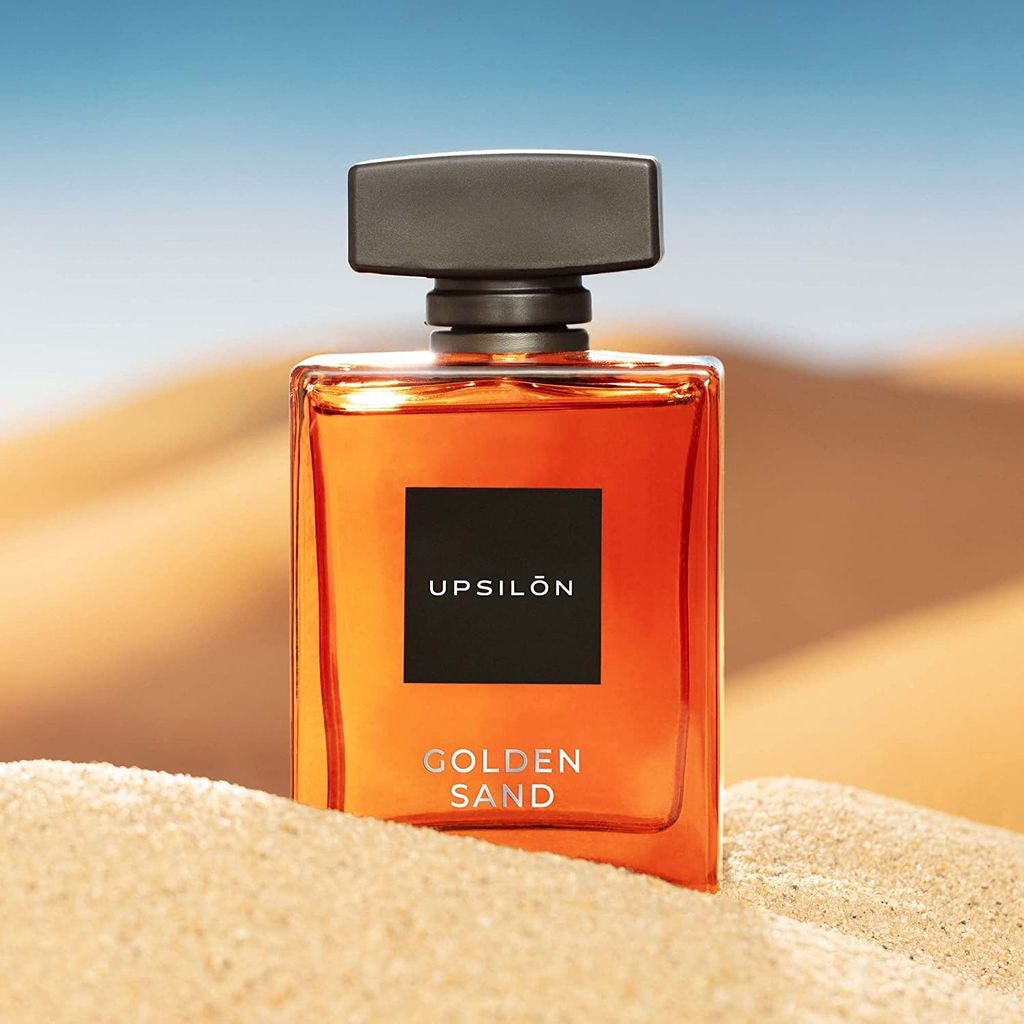 UPSILON Golden Sand Eau De Parfum with Combo of Long-Lasting Pocket Perfumes | Long Lasting Fresh & Powerful Fragrance Spray Travel Friendly Luxury Parfum Scent | Men’s Perfume | 124ml - Pack Of 2 view 2