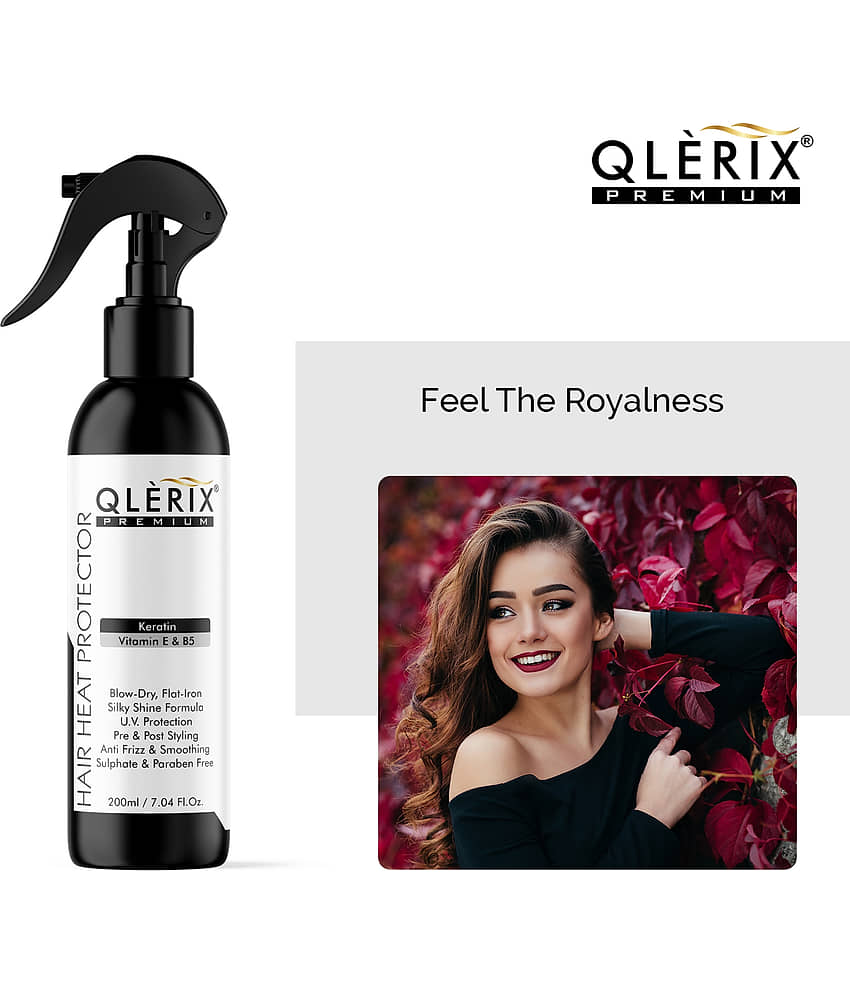 QLERIX Premium PRO STYLING HEAT PROTECTION SPRAY Hair Spray Hair Sprays 200 mL view 2