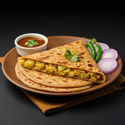 Aloo Onion Paratha