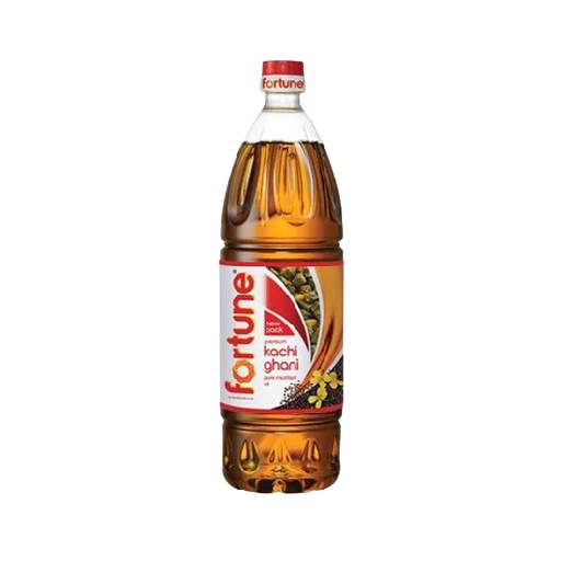 Fortune Kachi Ghani Mustard Oil 1 Ltr