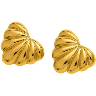 Kimti 18k Gold Plated Butterfly Gleam Earrings