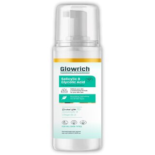 Enrrich One Glowrich Foaming Facewash Aloevera Vitamin E( Pack of 2 )60ml