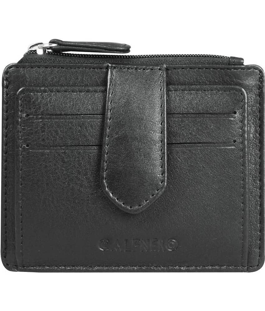 Calfnero Men's Genuine Leather Card Case