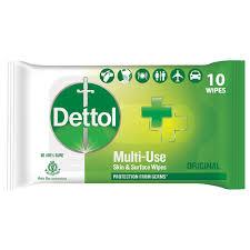 DETTOL ORIGINAL WIPES 10PCS