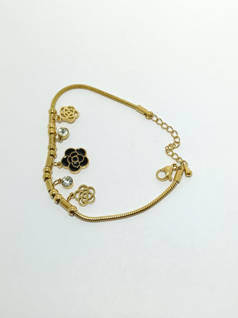 Dimplora Noir Bloom Charm Bracelet view 2