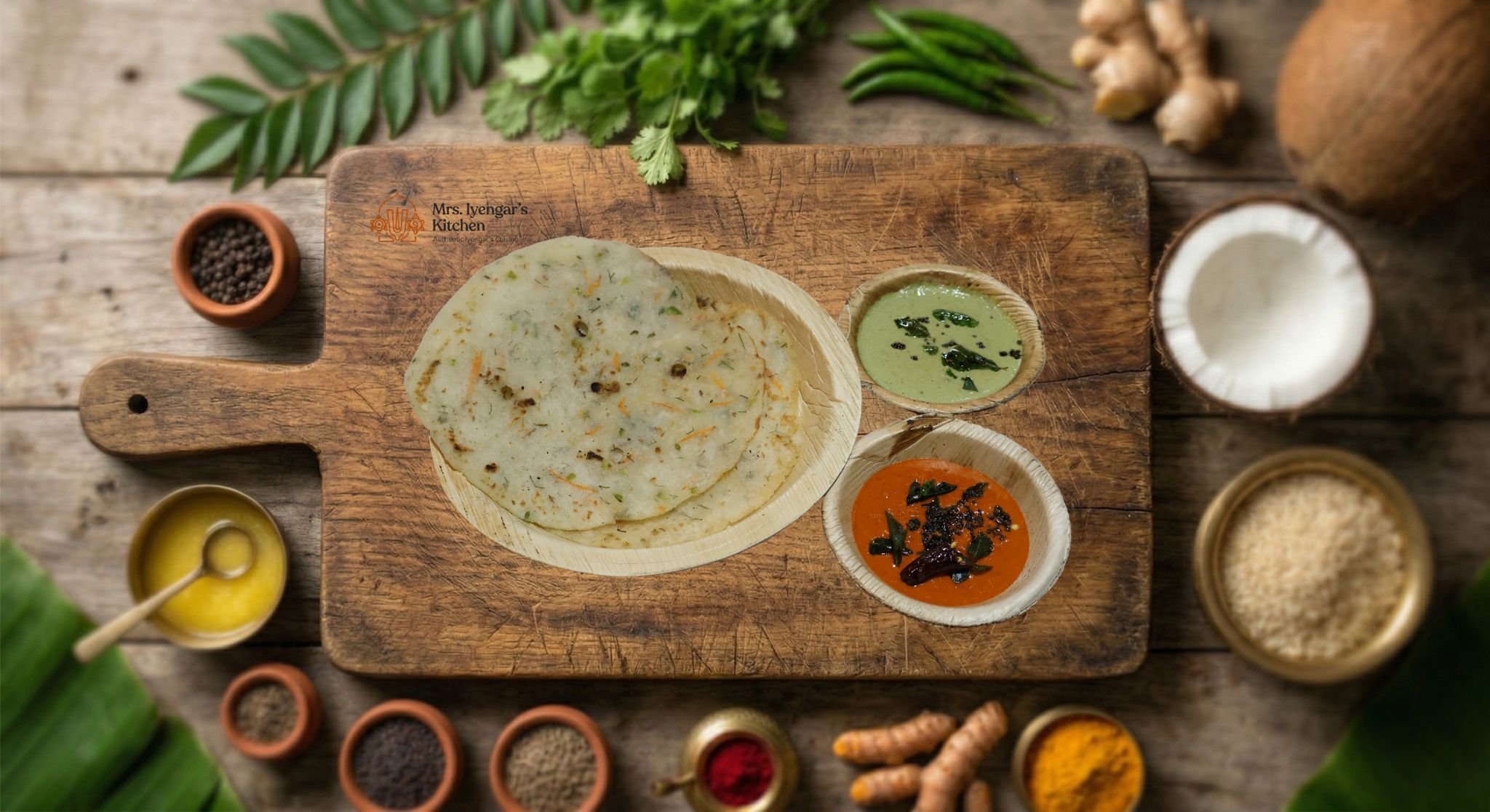 Akki roti (2 pcs)