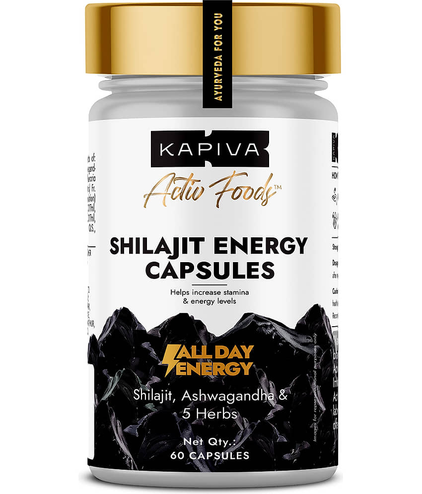 Kapiva Shilajit Capsule 60 no.s Pack of 1