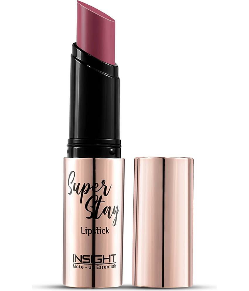 Insight Super Stay Mauve Matte Lipstick Lightweight Highly Pigmented For Everyday Look, 50gm