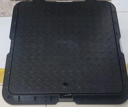 PVC Man Hole Ceramic Cover Available in Diffrent Sizes Like(18x18=1120),(24X18=1400) and (24x24=1650)) (24x24, 1) view 2