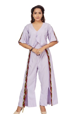 Lavender Coord Set - 9XL - Fashion By Palak Jain