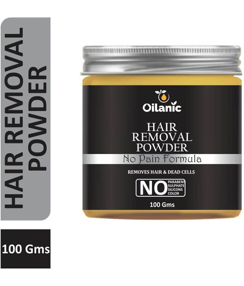 Oilanic Hair Removal Powder For Removing Hair Hair Removal Powder From Underarms, Legs & Bikini Line(Three in one) 100 g