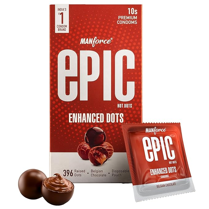 Manforce Epic Hot Dots Pack 10s (Pack of 2)