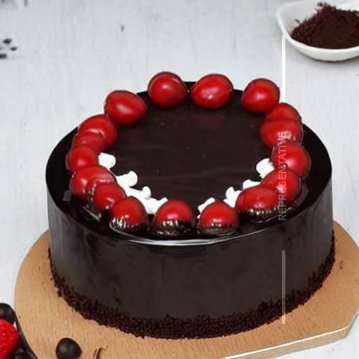 Choco Nutty Black forest ( Half Kg)