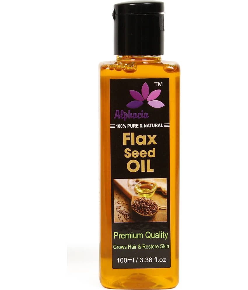 Alphacia 100% Pure And Natural Flaxseed Oil 100 mL
