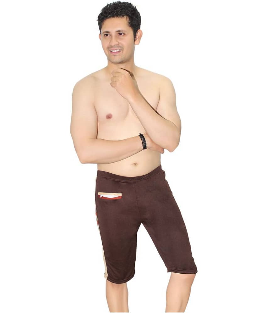 Goodluck Brown Polyester Jammer view 2