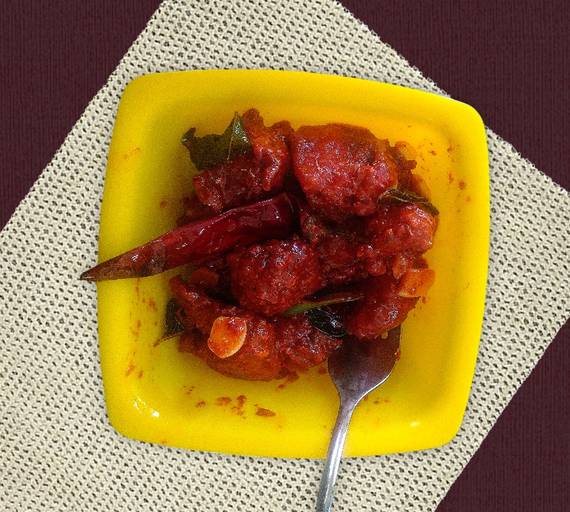 Hydrabadi chicken 65