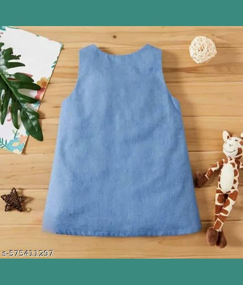 ODIMENT Pack of 1 Girls Cotton Blend T-shirt & Shorts ( Multicolor ) view 2