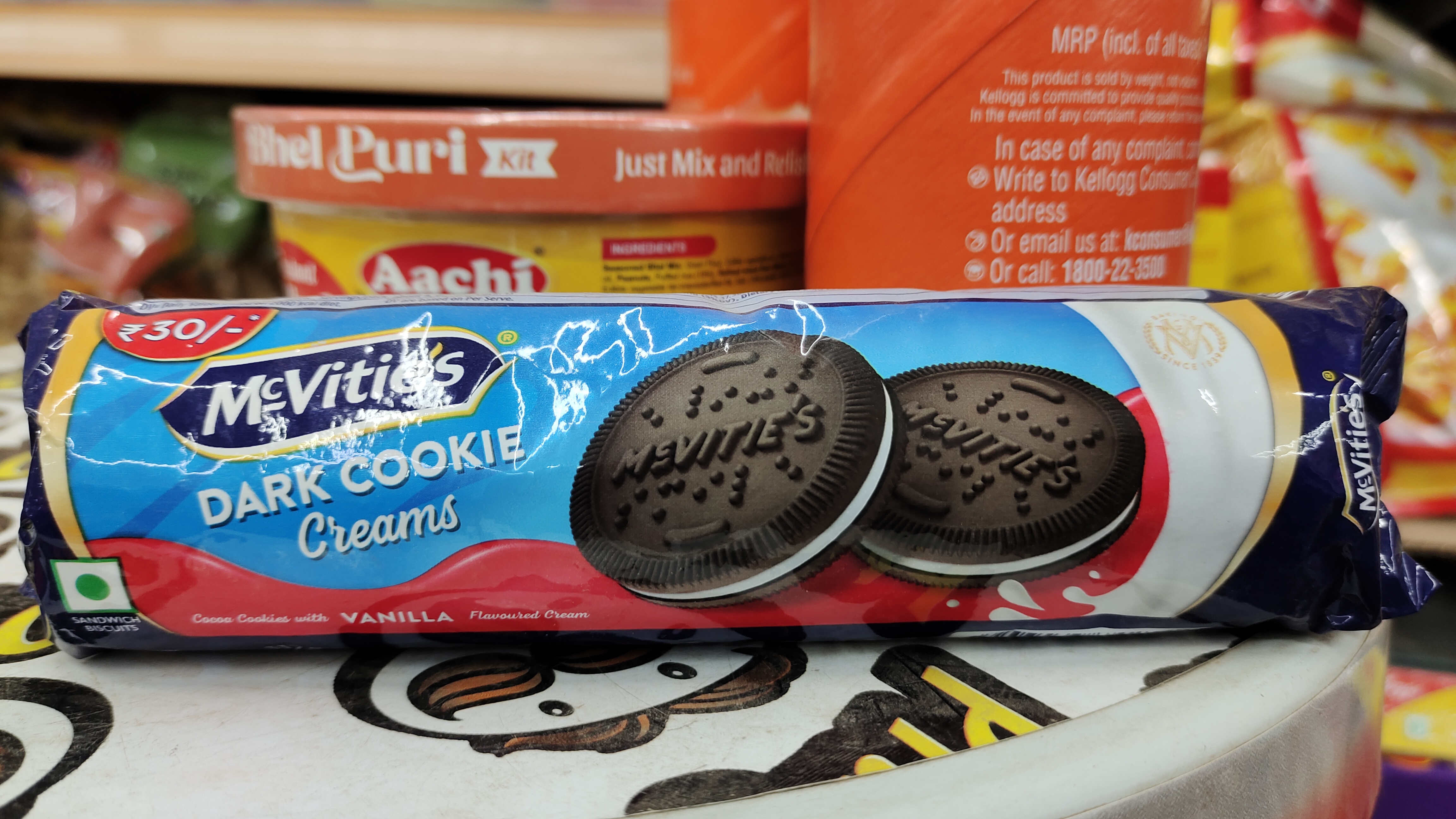 Mc vities dark cookie cream