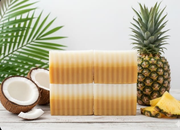 Creamy Coconut Pineapple Soap