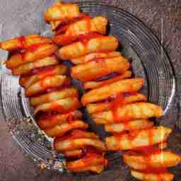 Classic spiral potato