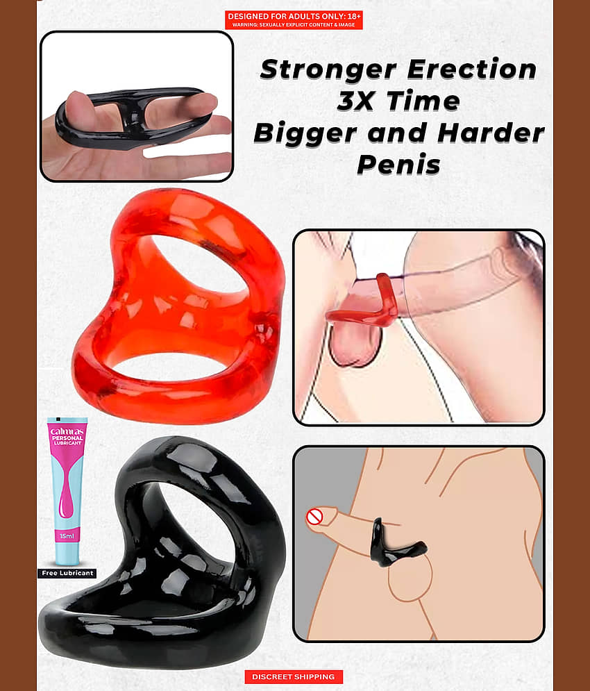 Buy Online Ejaculation Control Ring-Silicone Material and Stretchable Penis Ring For Men with Free Kaamraj Lube