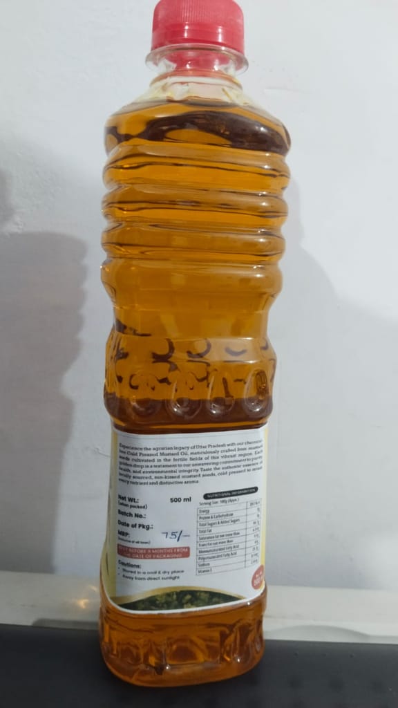 Mustard Oil (Kachhi Ghani) view 2