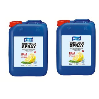 Green Dragon's Pulse Disinfectant Spray for Hand, Face and Body 5 Ltr - Pack of 2