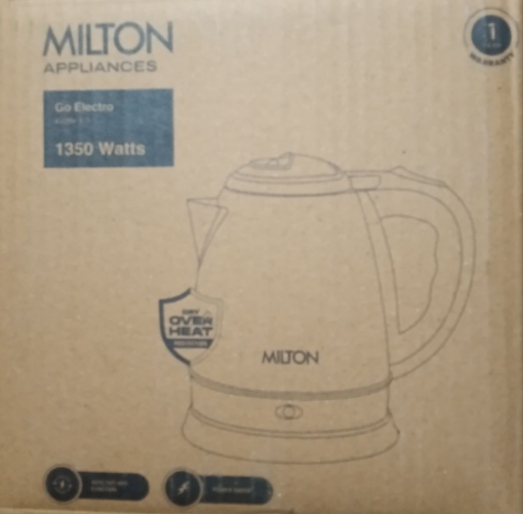 Milton 1.5 litre kettle view 2