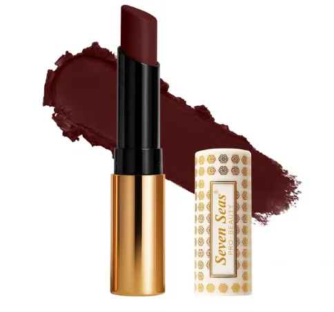 Velvet Shot Non-Transfer Lipstick | 14-Hour Long Lasting & Waterproof. DARK RAISIN (118)