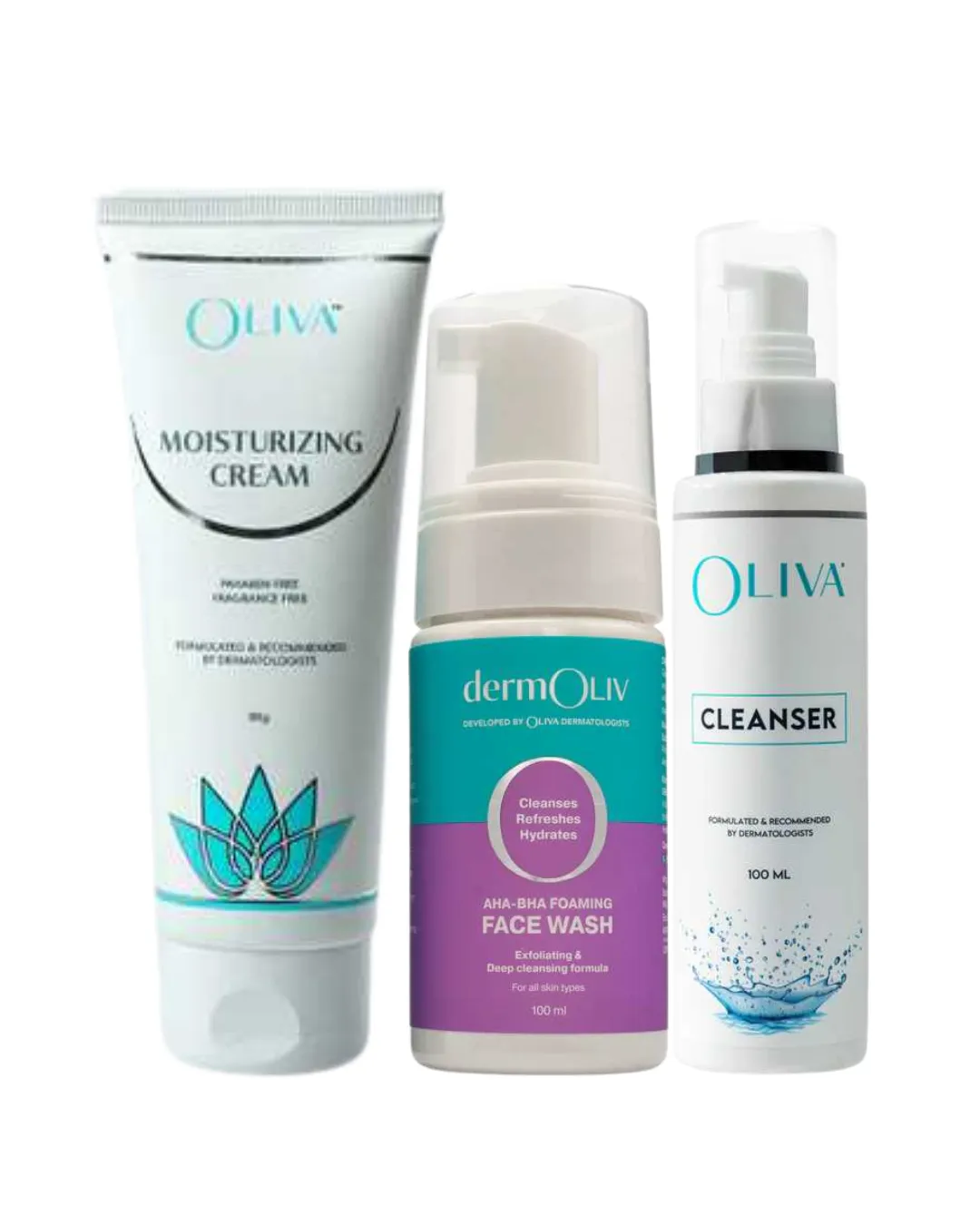 Oliva Clear Skin Essentials Pack – Acne & Oily Skin Care