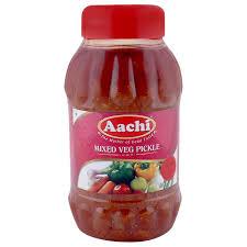 AACHI MIXED VEG PICKLE 1KG
