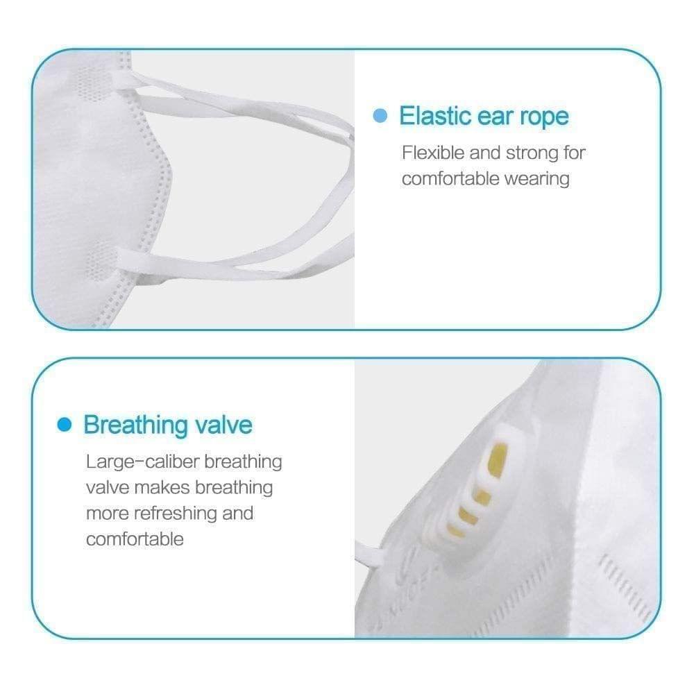 Clastik Anti Pollution Family Pack Mask KN95, with Kids Fancy Reusable Face Mask - Pack of 4 view 2