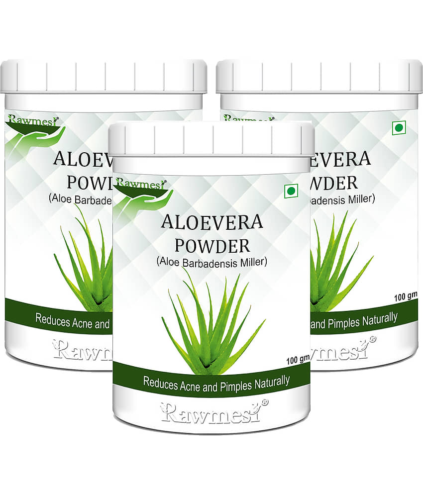 rawmest Aloevera Powder 300 gm Pack of 3