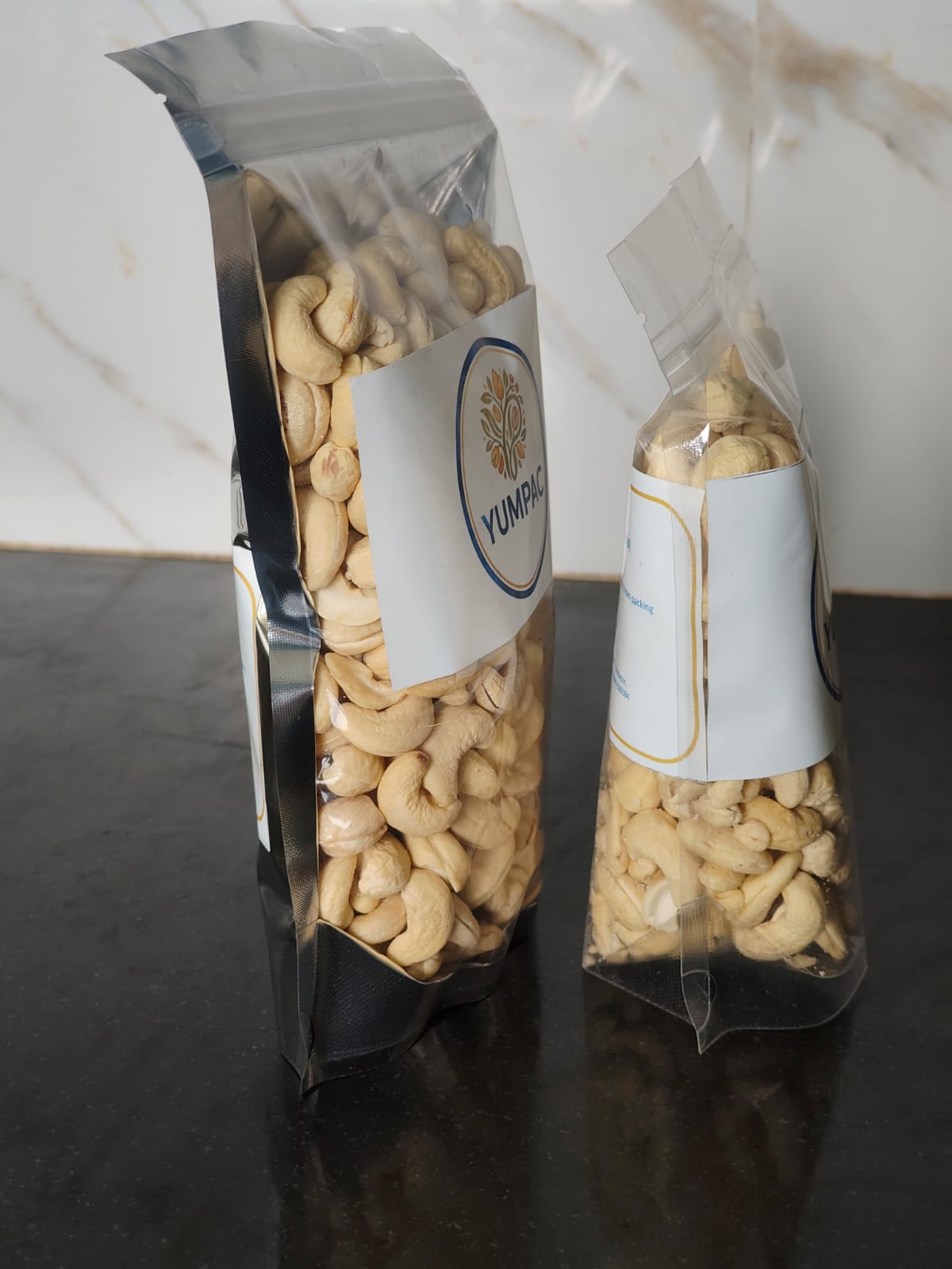 YUMPAC Premium Handpicked Cashews 500gm