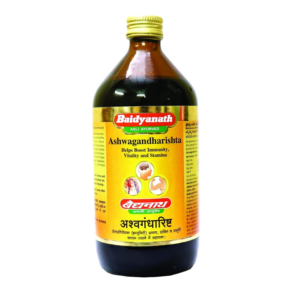 Baidyanath Ashwagandharishta 450 Ml