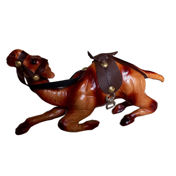 Leather Wooden & Wrought Iron Handmade Toy (6 Inch) view 2