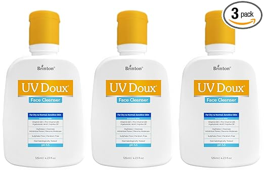 Brinton UV Doux Face Cleanser 125 ml (Pack of 3)