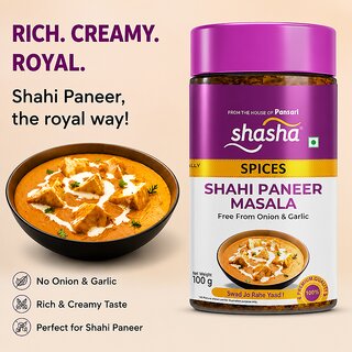 Shasha Shahi Paneer Masala - 100gm view 2