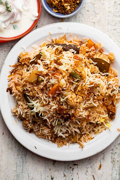 Veg biryani [8 person]