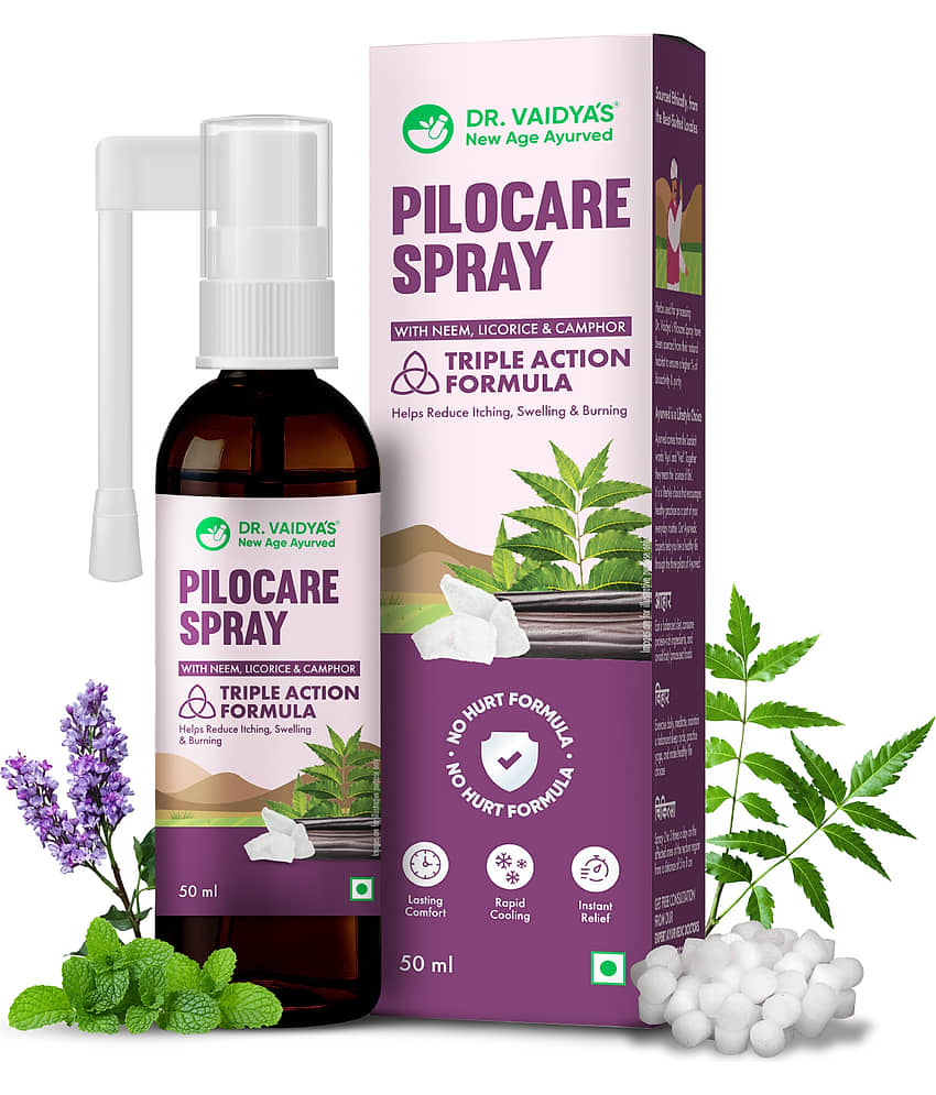 Dr Vaidya's Pilo-care-Spray, Instant Relief 50ml (Pack of 1)