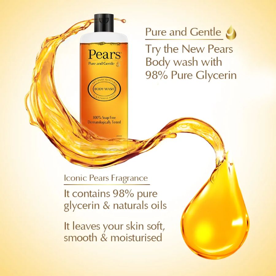 Pears Pure Body Wash 250 Ml view 2