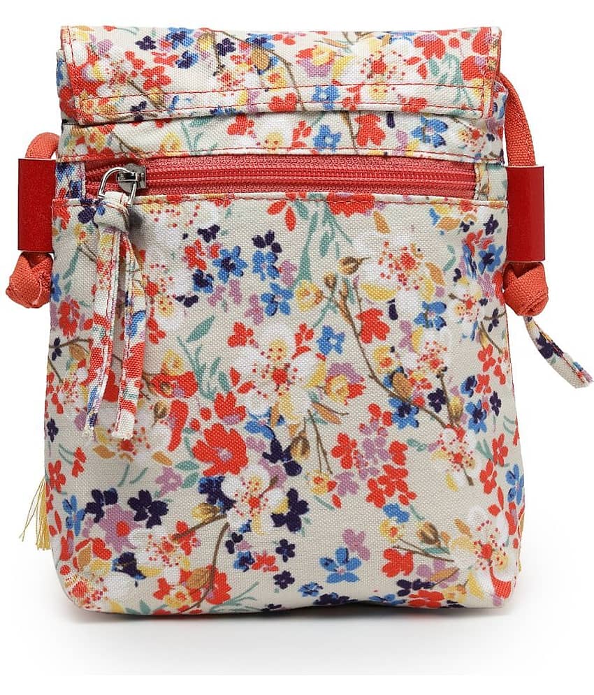 Anekaant Sling Bag Cotton Set of 1 ( Red ) view 2
