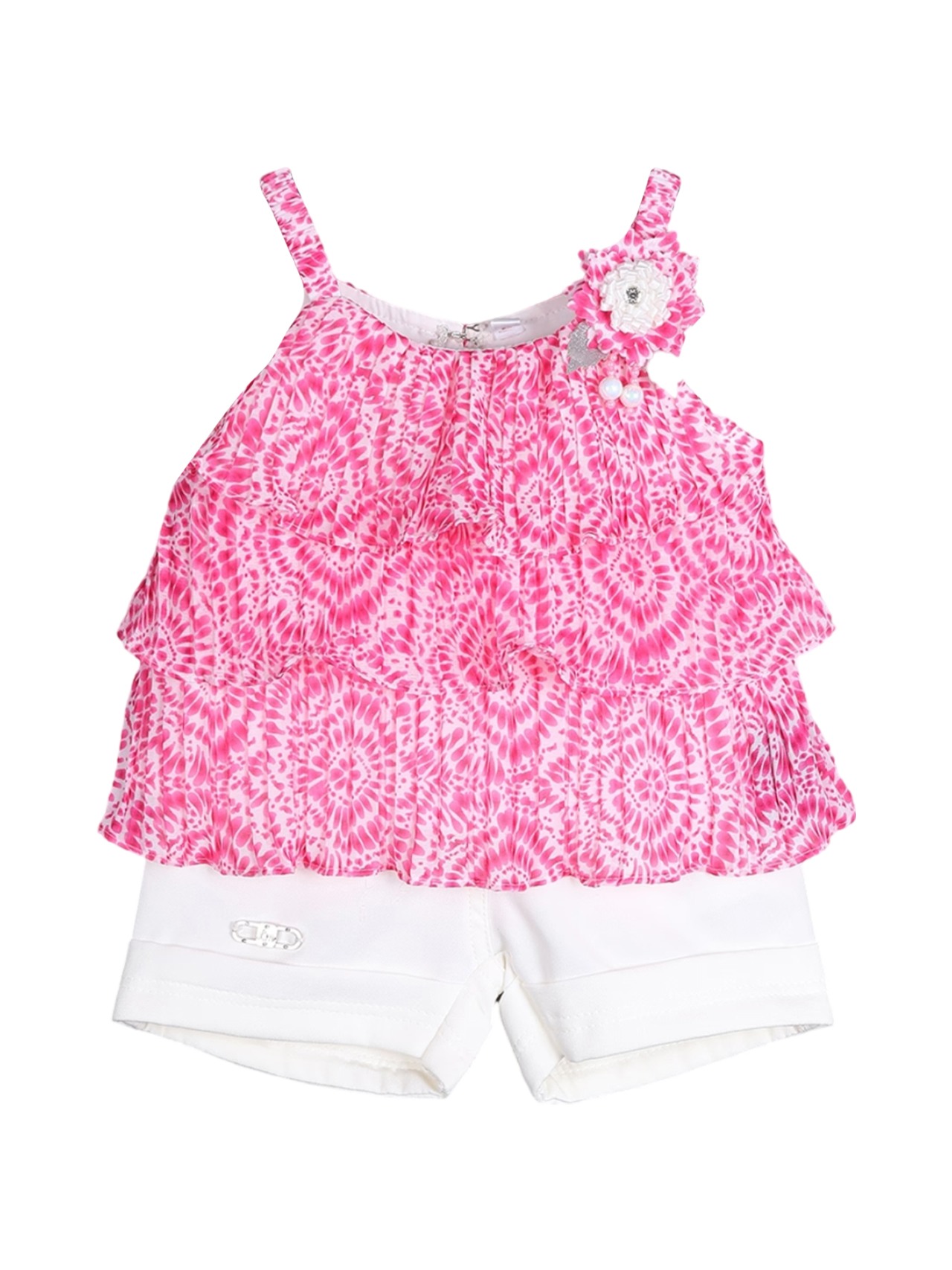 Albion Kids Apparel Lemon Mint Pink Skirt Top