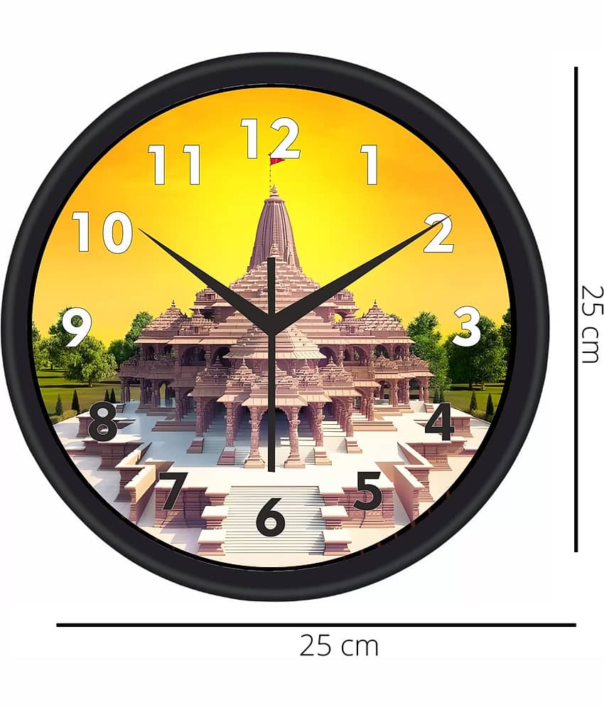 KP CRAFT Circular Analog Wall Clock view 2