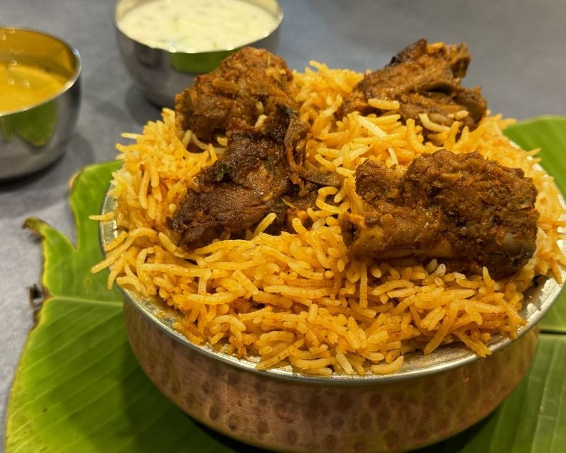 Hyderabadi Mutton Dum Biryani