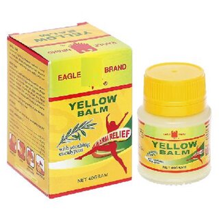 Movitronix Yellow massage balsem cap lang 40gm Singapore Product by brand Eagle -Pack of 1