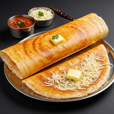 Butter Cheese Dosa